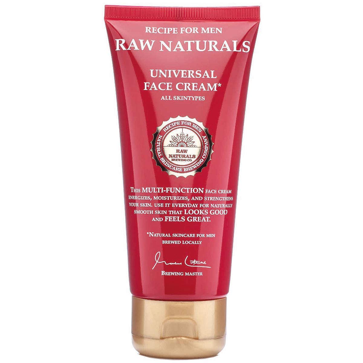 Raw Naturals UNIVERSAL FACE CREAM | Multi-Function Men’s Face Cream | Energises, strengthen & hydrates | Natural product from your local Swedish Skincare Microbrewery | 100ml