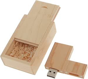 Memoria Usb 2.0 Unidad Flash Usb Forma Rectangular de Madera ...