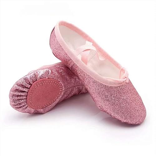 rose gold ballet slippers