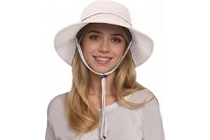 LOUXPERT Sun Hat for Women and Men Sun Protection UPF 50+: Wide Brim Hat for Fishing Hiking