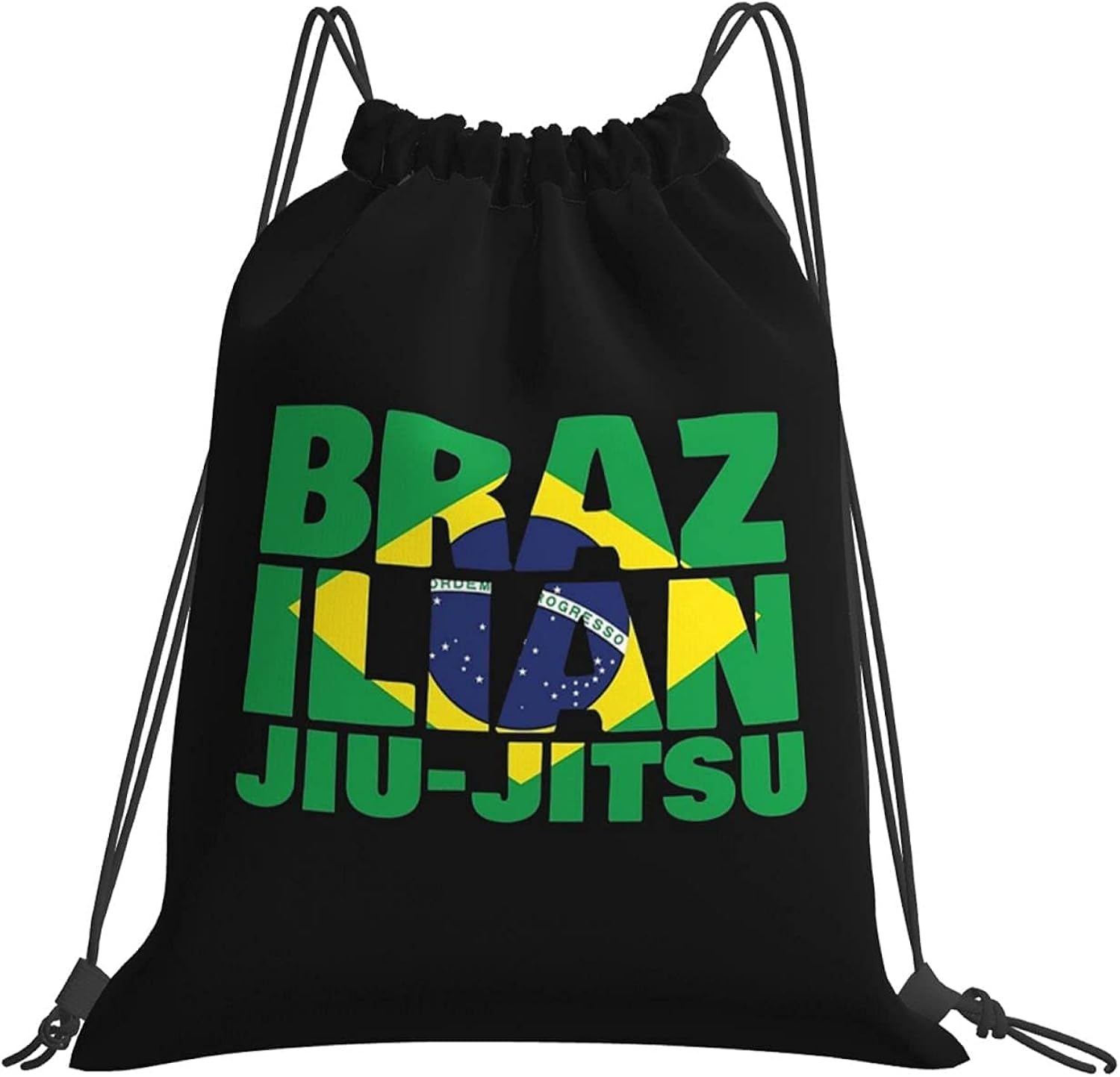 Brazilian JiuJitsu Drstring Bag Fitn Bag Backpack Lightweight