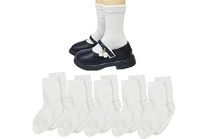 Gwenvenni Little Girls Toddler Kids Lace Ruffle Cute Frilly Cotton Socks