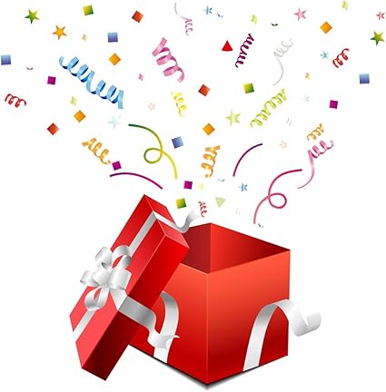 Presently Gifted Caja de Regalo de celebración Sorpresa Jazzy ...