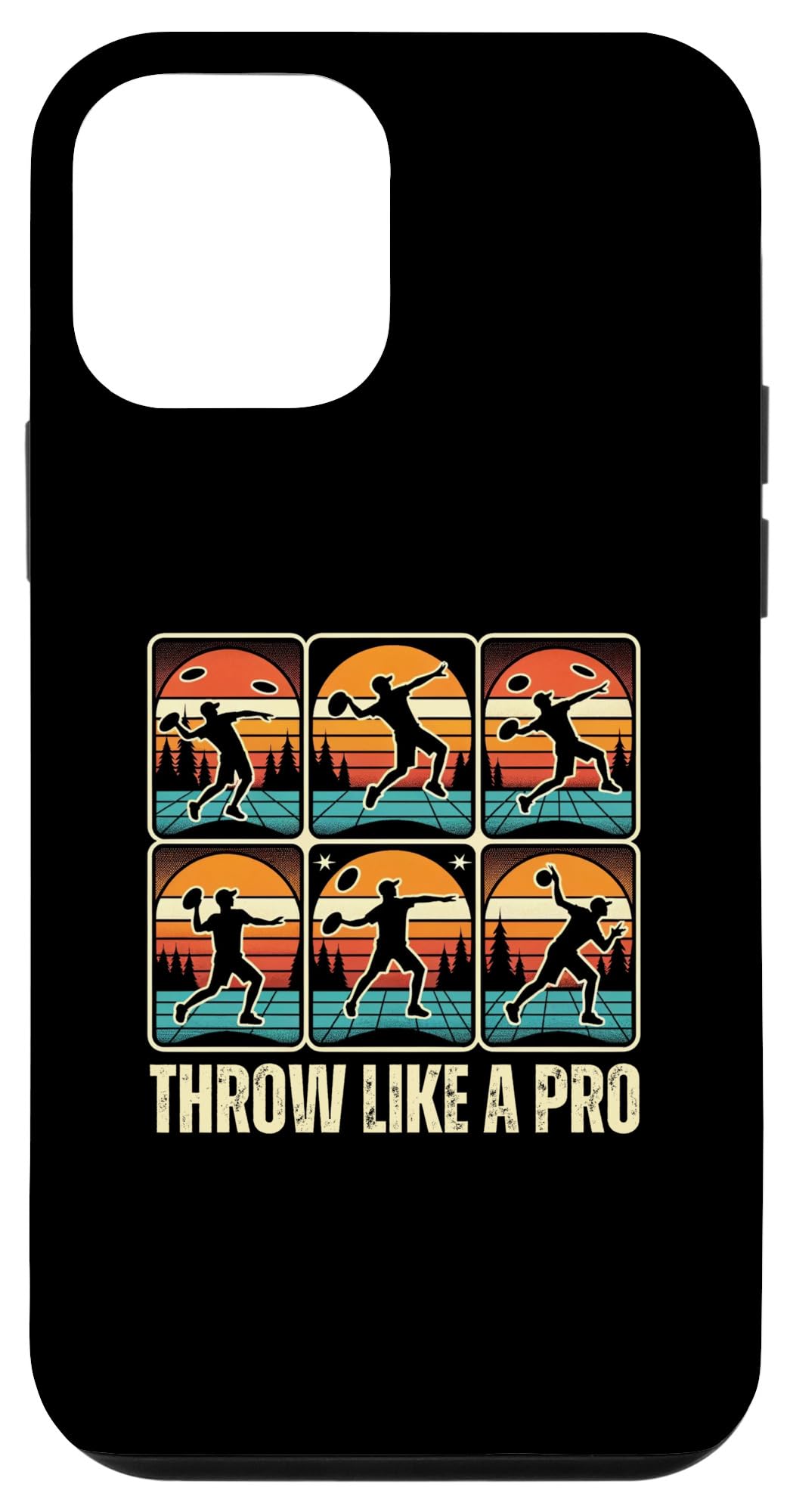 iPhone 12 mini Funny Throw Like A Pro Disc Golfer Disc Golf Case