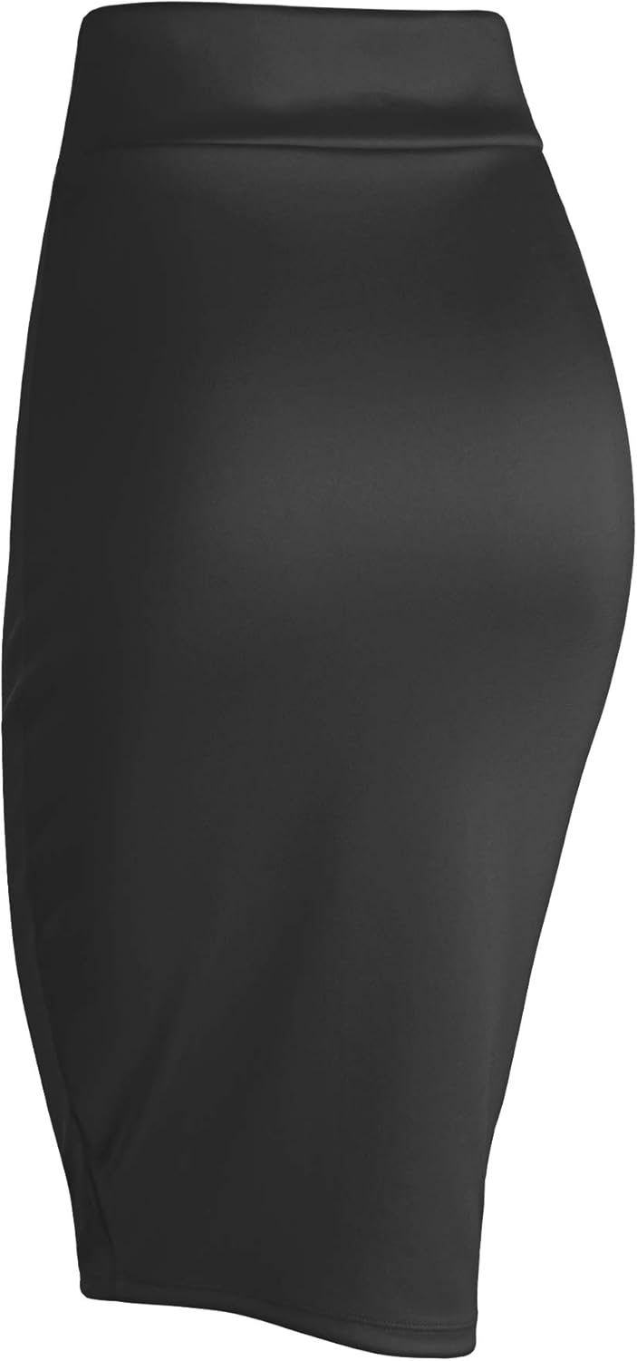 Made By Johnny Womens Slim Fit Midi Pencil Skirt - Made in USA at  Women’s Clothing store