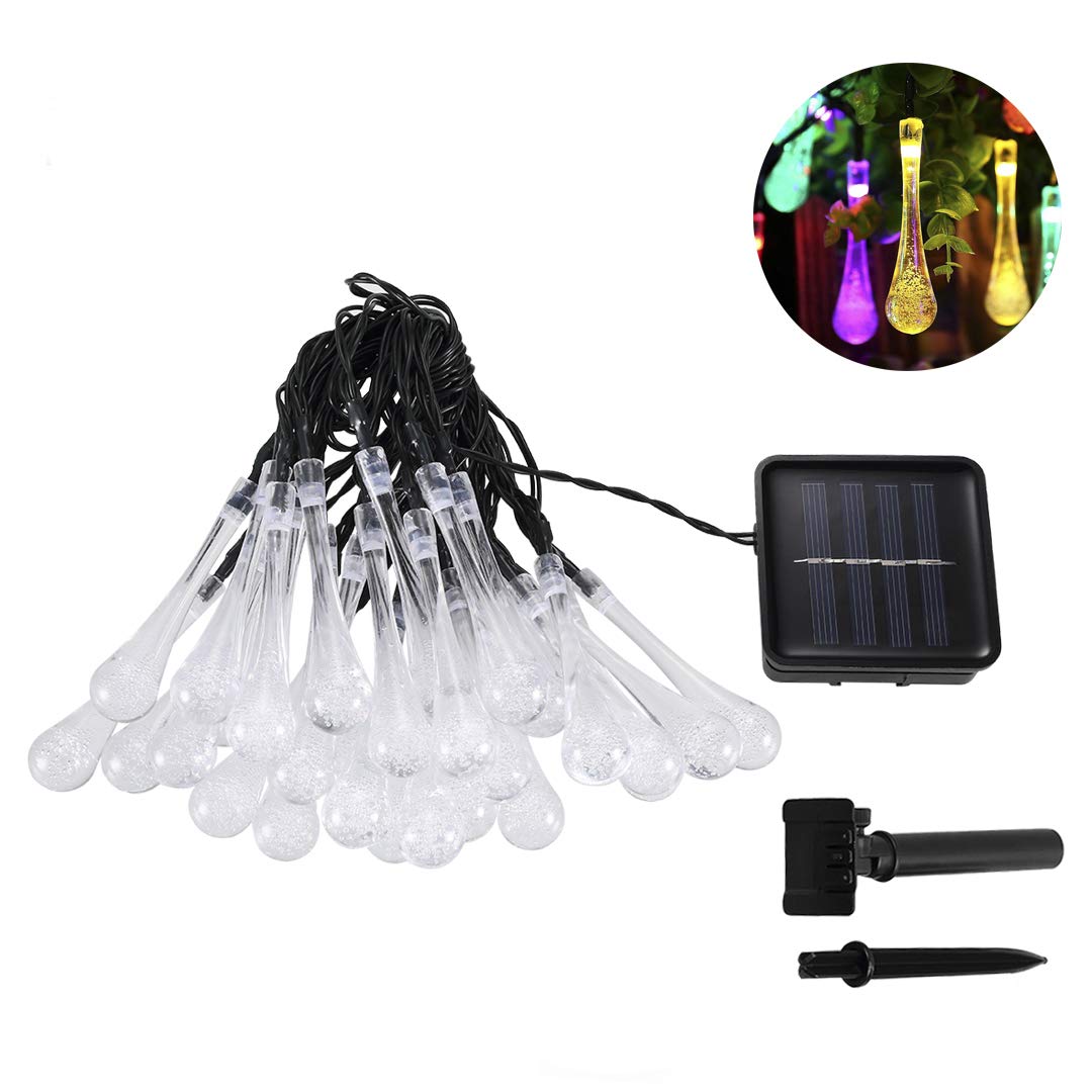 Fairy Garden Lights Solar Powered, MultiColor 7.85M 40 LED Fairy