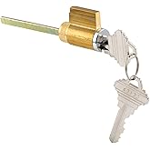 Prime-Line Galvanized Steel Inside Deadlock, 7/8 x 1/8 (Single Pack) | Schlage Shaped Keys