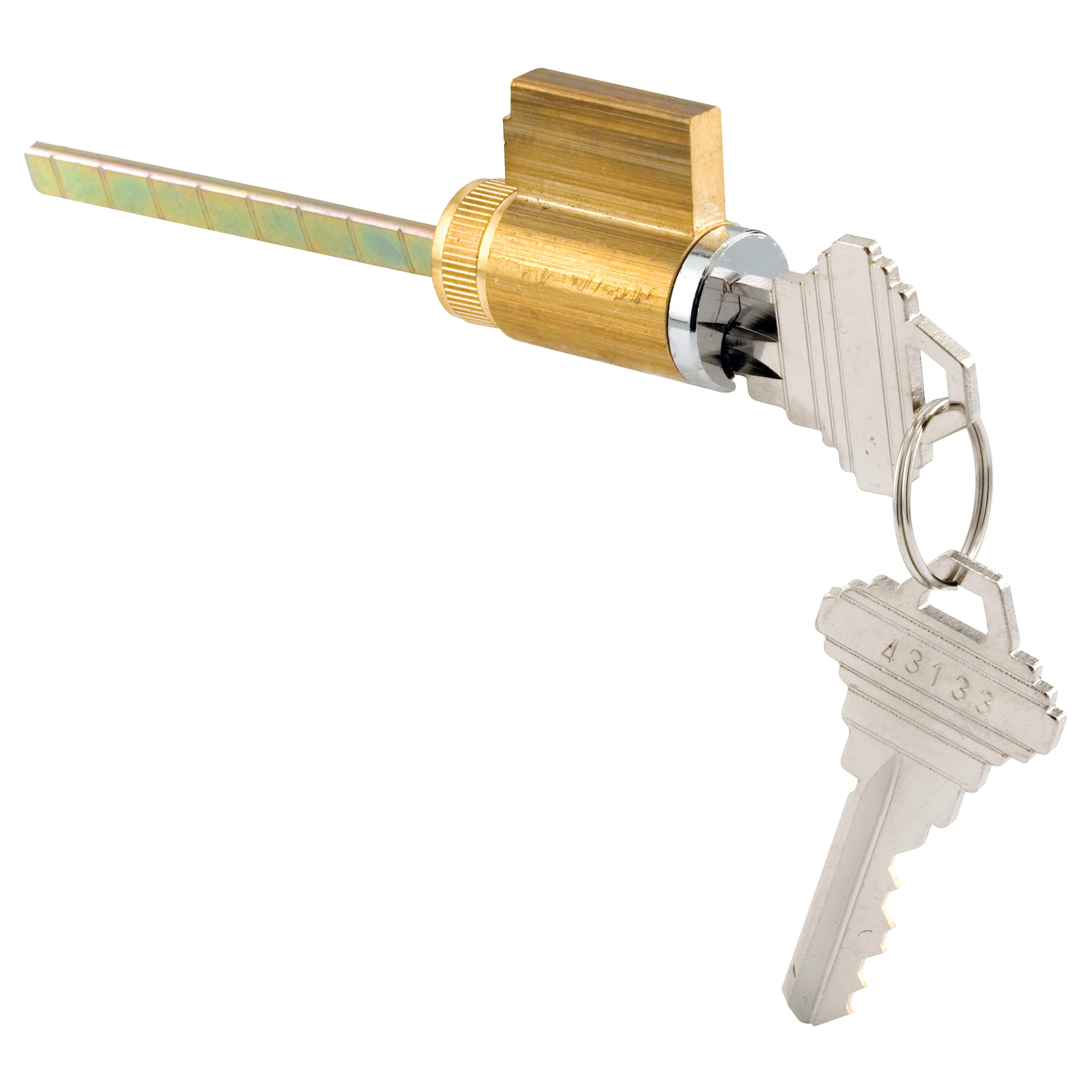 Prime-Line E 2103 Cylinder Lock, 1-1/4 In., Schlage Shaped Keys (Single ...