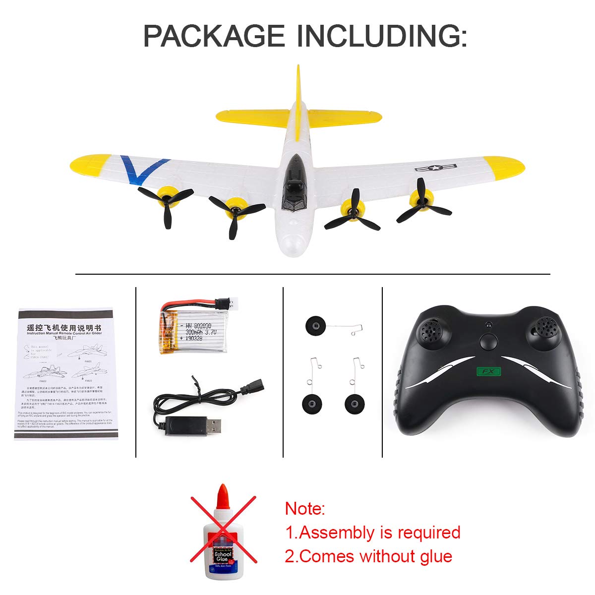 remote airplanes for adults