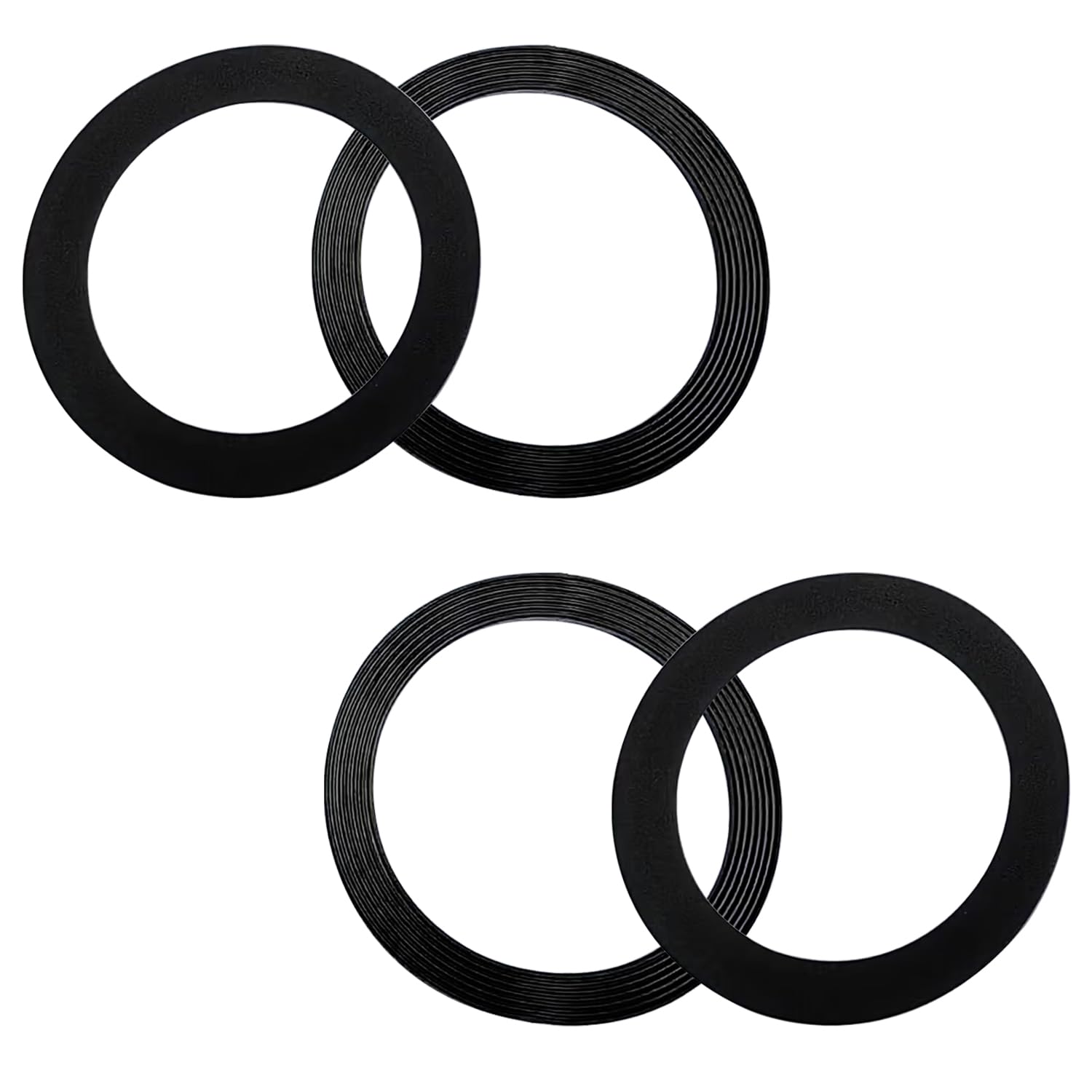 Qrity Sink O Ring Seal Washer - 4 Pcs, Sink Basket Strainer Waste Seals, for Qrity 114mm Sink Waste (ASIN # B09D8YCGSH & B09KBN5YL3 & B09KBRVBZV)
