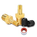 GODESON 1/4" NPT Tank Valve, Anti-Corrosion Brass
