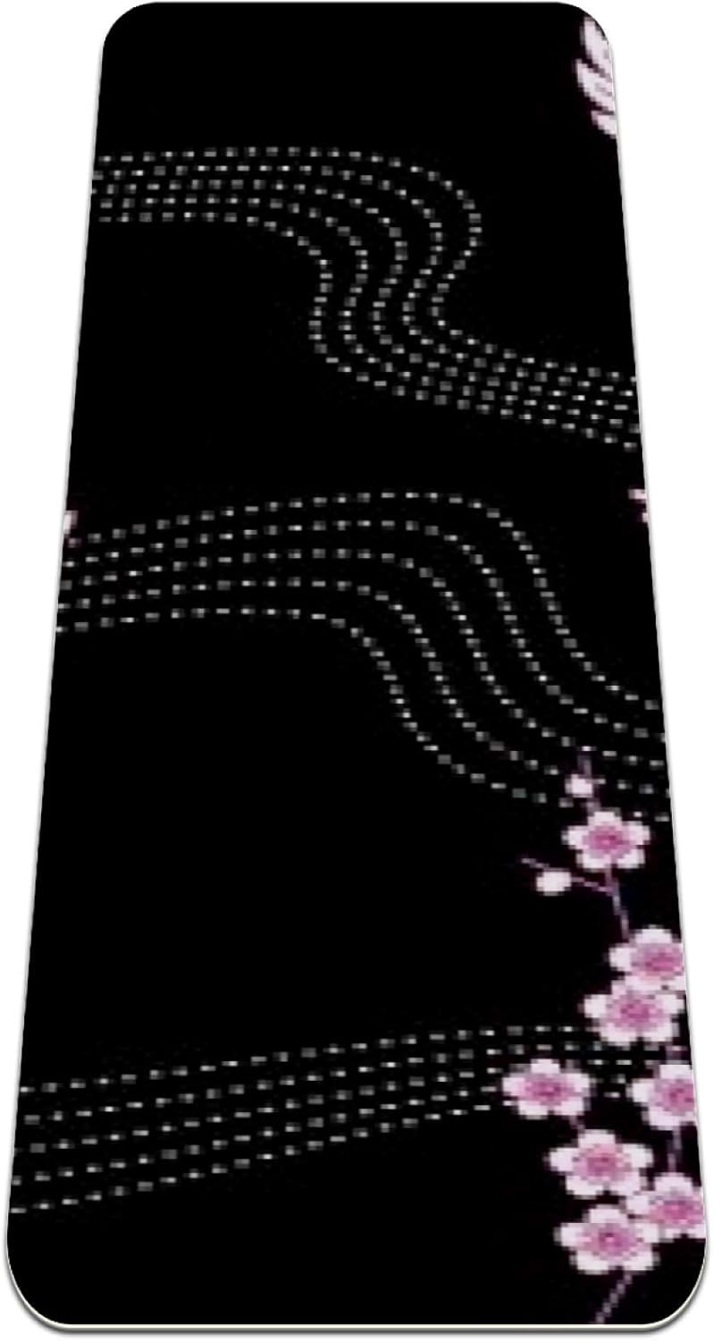 imobaby Pink Crane Extra Thick Yoga Mat Eco