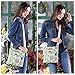 Malirona Women Crossbody Purse Hipster Cross Body Bag Canvas Shoulder Handbag Floral Design