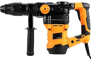 Uargd 1-9/16 Inch SDS-Max Rotary Hammer Drill, 13Amp Corded Tool, Heavy-Duty Chipping Hammer with Vibration Reduction & Safet