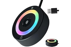 GENERIC USB Fingerprint Reader for PC & Laptop, Windows Hello Biometric Scanner with 360° Touch, Fast Login <1s, Portable Security Key for Windows 10/11