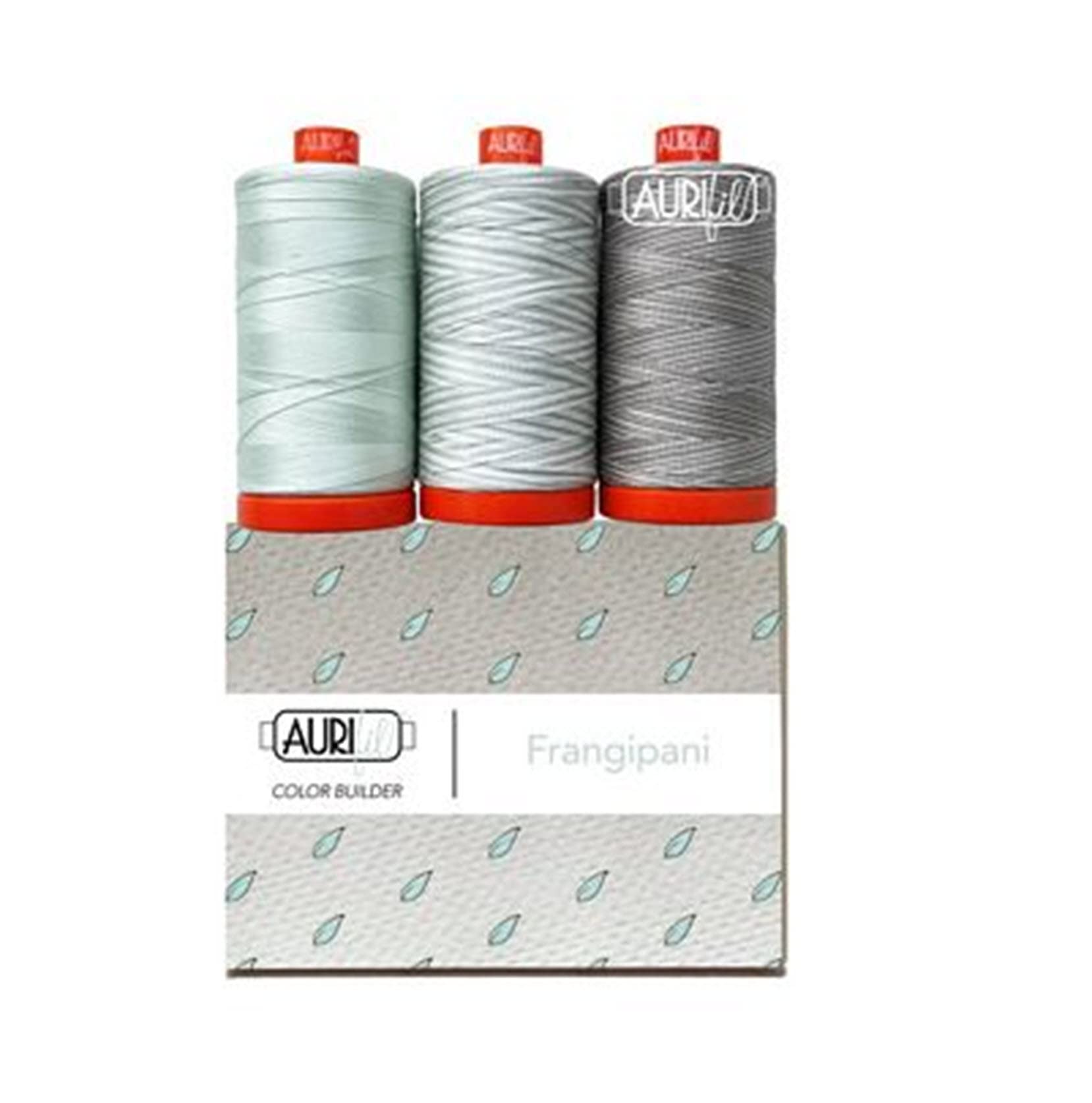 Aurifil 50wt Cotton Color Builder Thread Collection-Frangipani — image 1