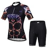 Uriah Women's Cycling Jersey Shorts Set Polyester