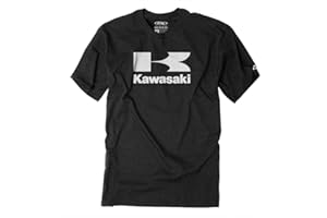 FX FACTORY EFFEX Men's Kawasaki Flying K t-Shirt, Heather Charcoal, M