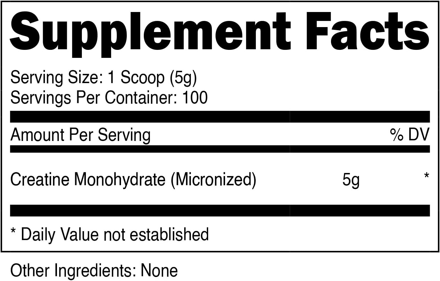 Nutricost Creatine Monohydrate Micronized Powder 500G, 5000mg Per Serv - Pure Micronized Creatine Monohydrate: Health & Personal Care