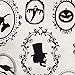 DII Oversized 20x20 Cotton Napkin, Black & White Halloween Portrait - Perfect for Halloween, Dinner Parties and Scary Movie Nights
