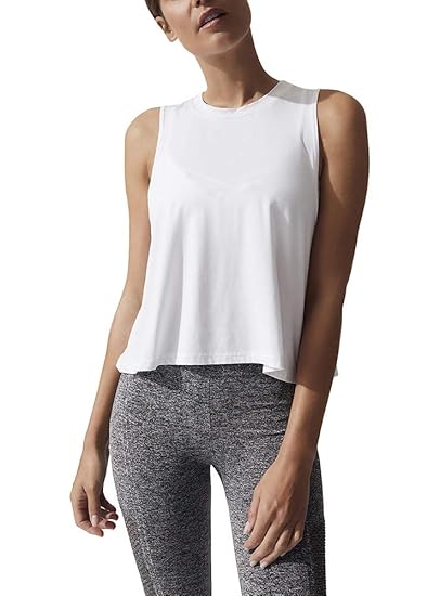 high neck crop top workout