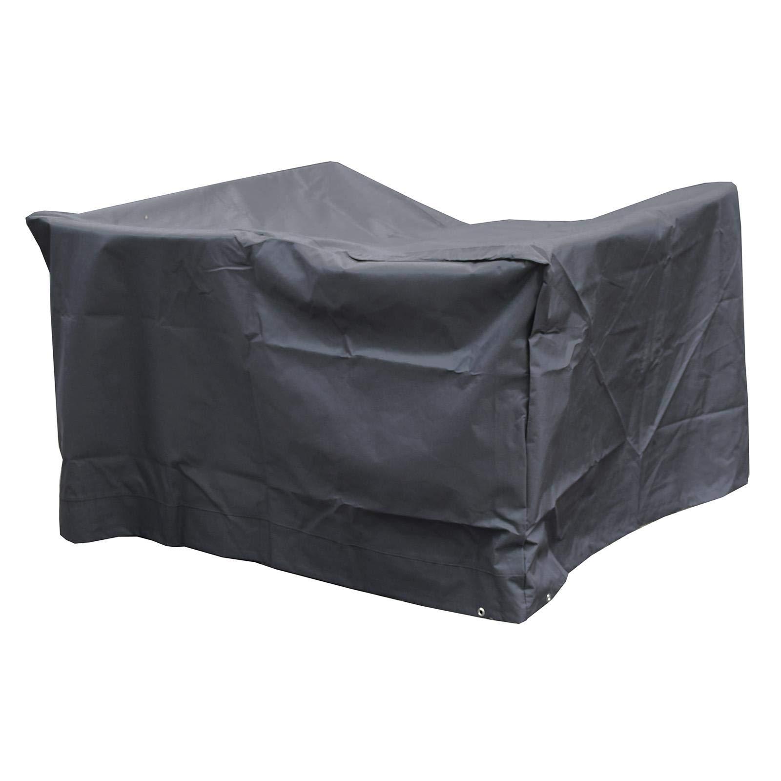 Azuma Garden Furniture Cover For Livorno Sofa Set Heavy Duty Waterproof Tough Outdoor Winter Protection With Carry Bag Black 141.5 x 80 x 127.5cm
