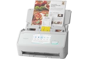 ScanSnap iX2500 Wireless or USB High-Speed Cloud Enabled Document, Photo & Receipt Scanner with Large Touchscreen and 100 Pag