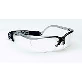 HEAD Racquetball Goggles - Pro Elite Anti Fog &amp; Scratch Resistant Protective Eyewear w/UV Protection