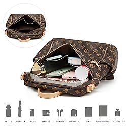 Makes Backpack Purse for Women PU Leather backpack
