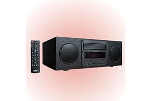 SHARP CD-BH350 Compact Disc Stereo System, 5-CD Changer with MP3 Compatibility, Blueooth & Wired Connection, AM/FM Tuner, Dig