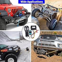 Riyitauto Wireless Winch Remote Control Kit for Car