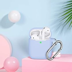 R-fun Compatible with AirPods Case Cover, Soft