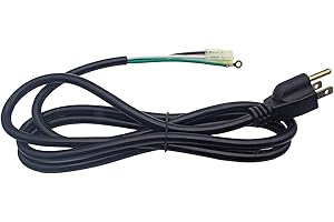 MARS CAMP 6ft American Standard Universal Grill Power Cord Kit Compatible with Traeger & Pit Boss and Camp Chef and All The Major Brands of Pellet Smoker Grills