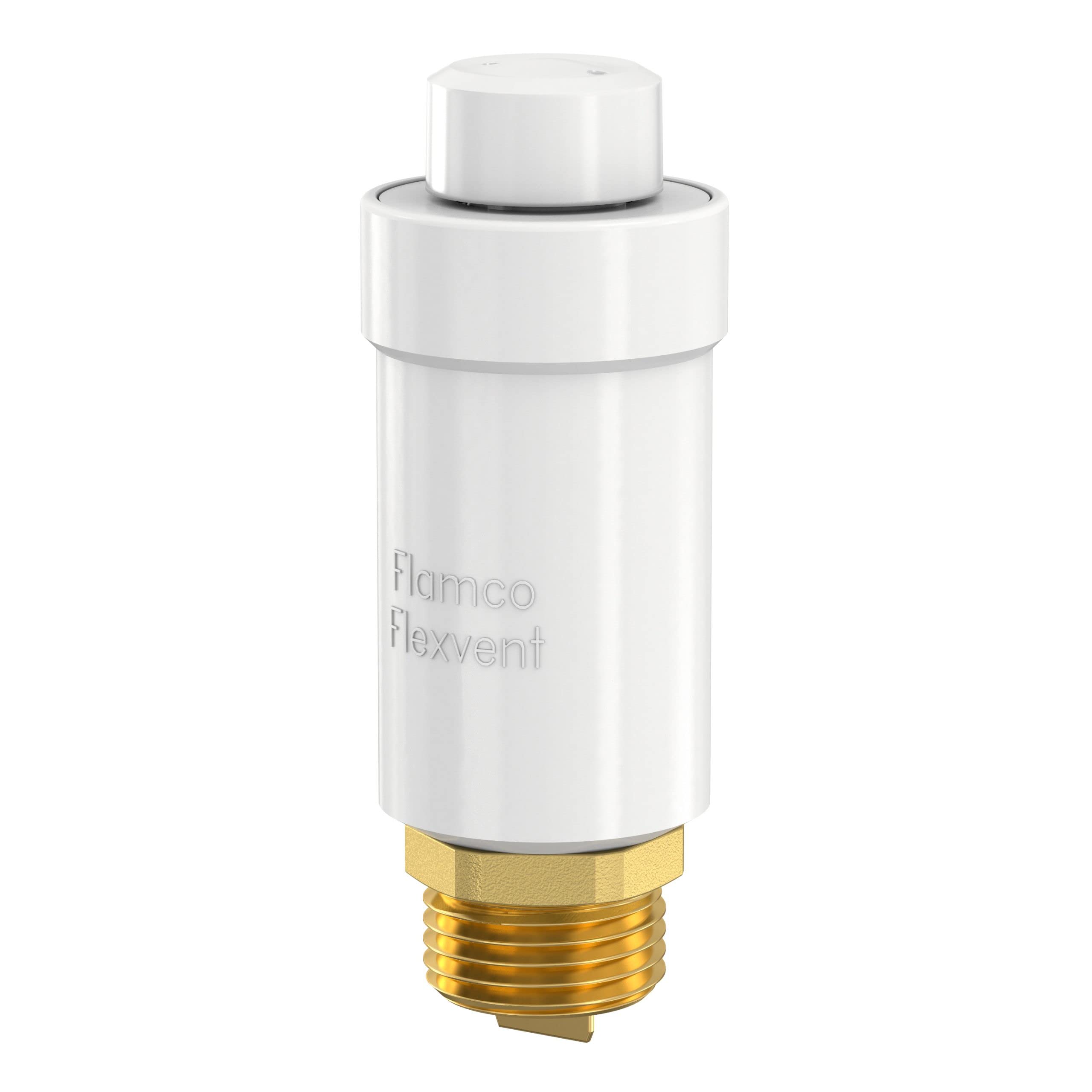 Flamco Flexvent Airvent 1/2 – White with Bubble Breaker