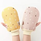 Omenluck Bath Towel Gloves Sponge Exfoliation Brush Rub Back Artifact Men Women view 2