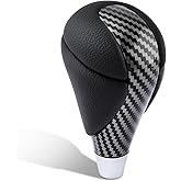 AUTOKAY Carbon Fiber Gear Shift Knob Fits for Lexus IS250 ES350 GS350 RX450h IS350 GS300 RX