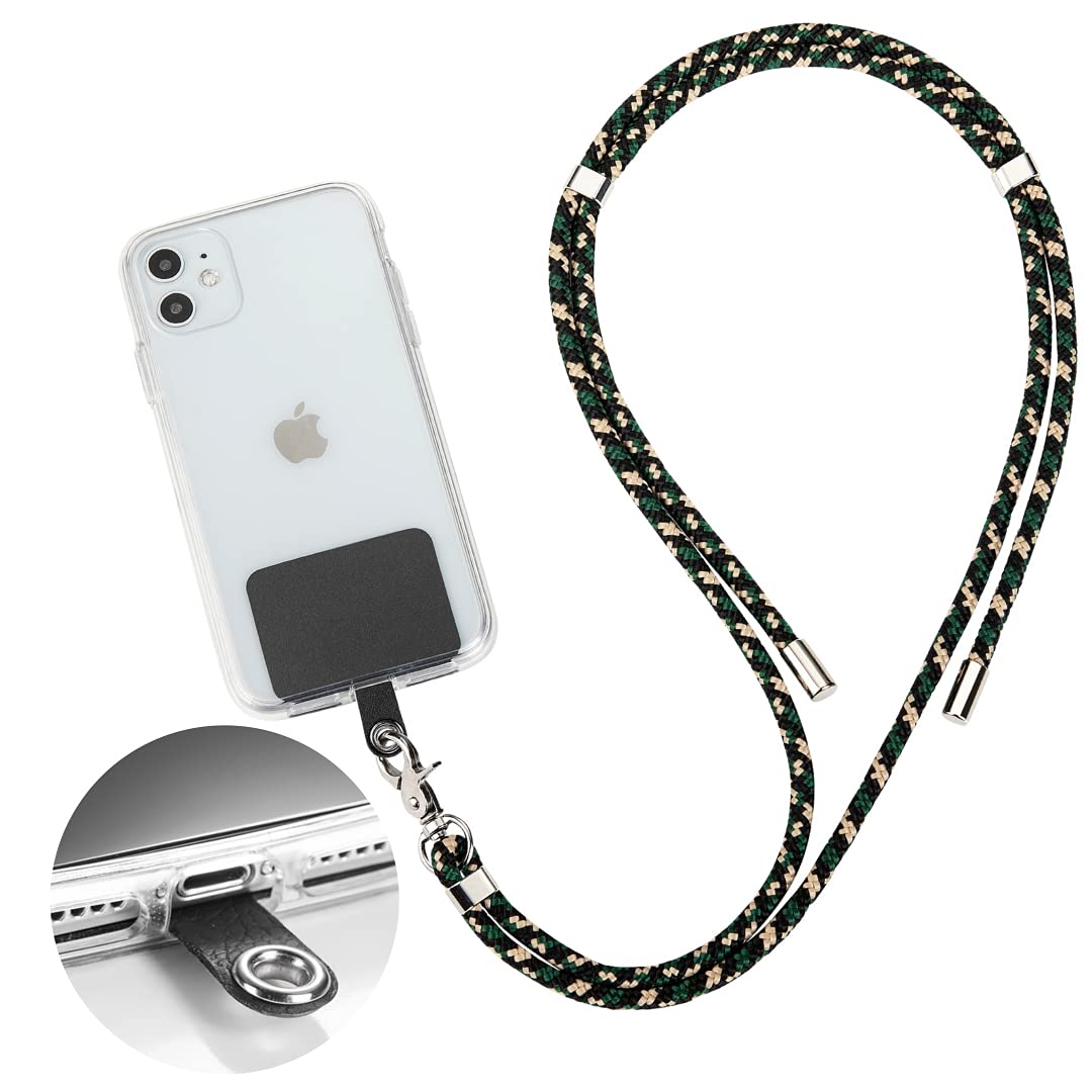 Tmate Phone Carrier Around Neck Lanyard for Cell Phone for iPhone Carrier with Strap for Women Concert Essentials Cellphone Case Holder Strap Accessory Charm