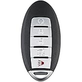 Kilessgo Replacement for Nissan Pathfinder 2013 2014 2015 2016 Key Fob KR5S180144014 433MHz 4A 5 Buttons