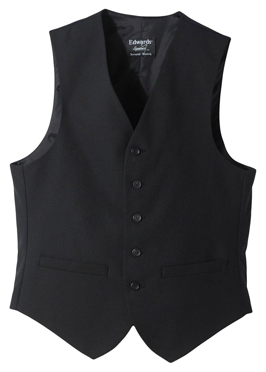Vests Edwards Garment Mens Pocket Fully 