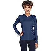 Team 365 Ladies' Zone Performance Long-Sleeve T-Shirt 2XL SPORT DARK NAVY