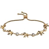 Alex and Ani Elephant Crystal Bolo Bracelet