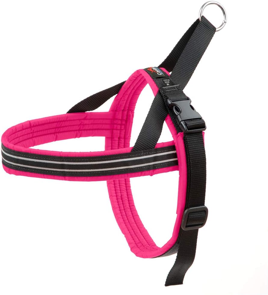 ComfortFlex American Made Quick Fit Fully Padded Non-Chafing Reflective Sport Dog Harness for Active Dogs