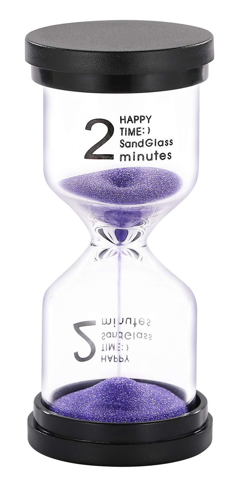 SuLiao 2 Minute Sand Timer hourglass: Colorful Sand