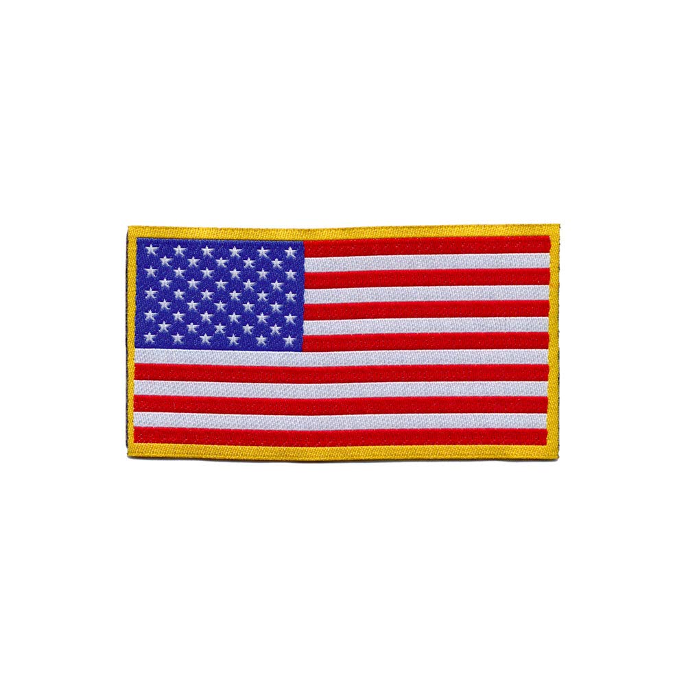 Sticker Patch American Flag For Fabrics