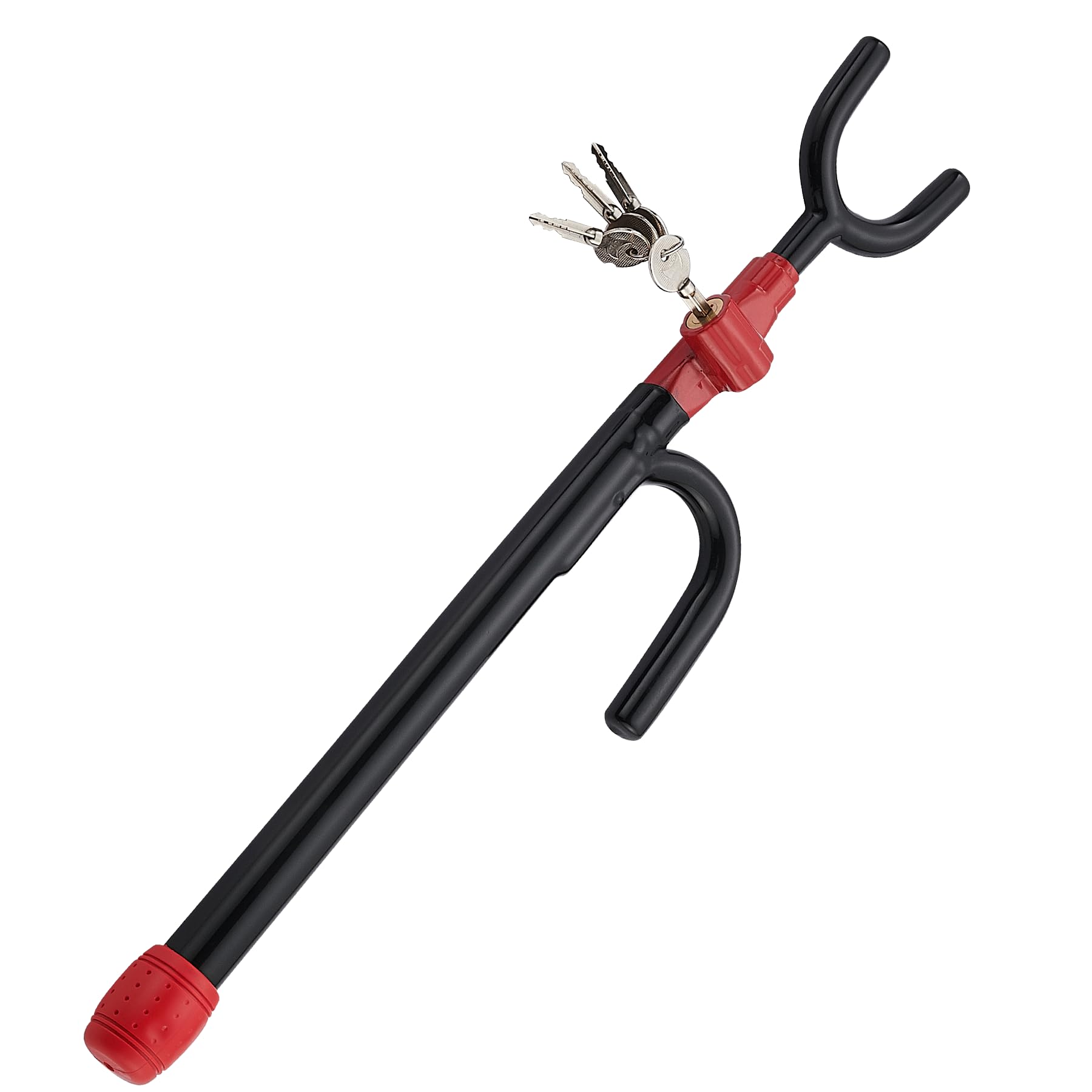 Photo 1 of iMonse Steering Wheel Lock for Car,Security Wheel Lock Anti Theft Car Locking Device Fit for Cars Trucks Vans and SUVs, Heavy Duty & Lengthened ?Black?