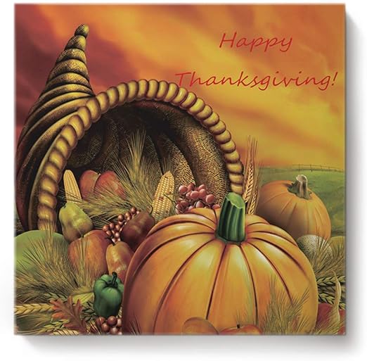 Amazon Com Canvas Digital Painting Prints Thanksgiving Snail