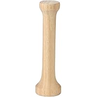 Mrs. Anderson’s Baking Dual-Sided Pastry Dough Tart Tamper, Hardwood, 6-Inches