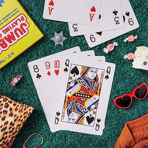 Oversized Jumbo Playing Cards 8x11 Inch – Extra Large Full Deck for ...