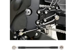 Motorcycle Gear Shift Rod Linkage, CNC Aluminum Alloy Motorcycle Shifter Linkage, 180mm/7in, Gear Shifter Rod Linkage Lever