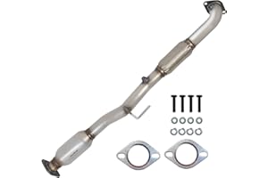 PULCHERFLOW Rear Catalytic Converter Compatible with 2002-2006 Toyota Camry(ONLY FIT ULEV) / 2004-2006 Toyota Solara 2.4L, Not Compatible with Japanese Import Models (EPA Compliant)